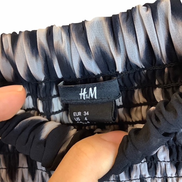 NWOT BUNDLE H&M Mini Skirts Size 4 Pull On Chiffon - Picture 6 of 11